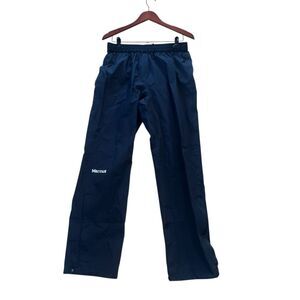 Marmot Rain Pants Men's Medium Black Lightweight Windbreaker back pocket